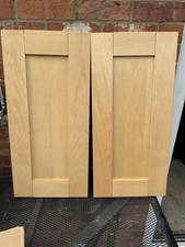 PAIR OF KITCHEN DOORS -  SOLID