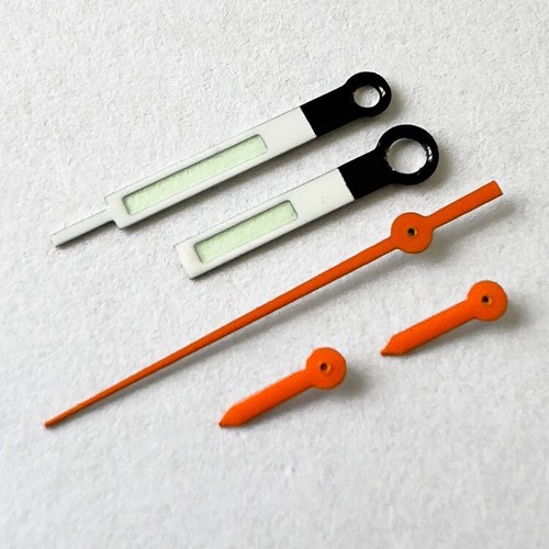 Hands set white orange eta - hands, white/orange