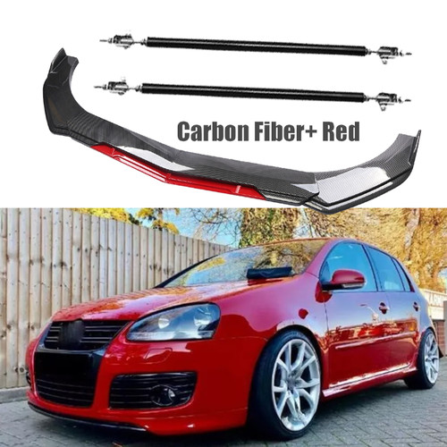 Front bumper lip splitter - front,