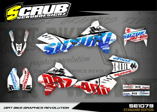 Suzuki graphics drz 400 1999 - graphics,