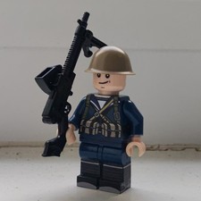 lego ww2 Japanese naval landing force snlf minifg light machine gunner