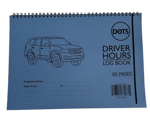 Driver hours log book - driver, track