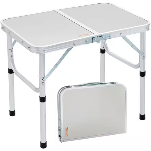 Folding camping table - camping, in.