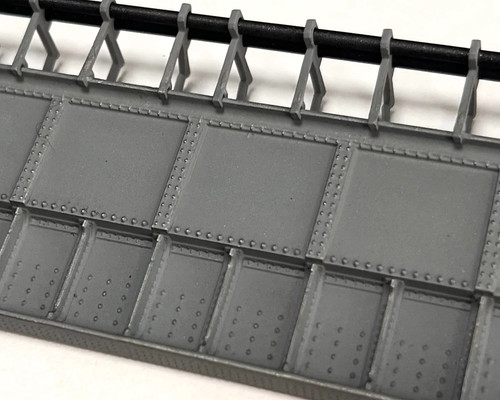 Model railway plate girder - railway,
