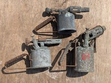 3 Vintage Blow Torch / Blow