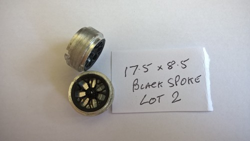 Scalextric alloy wheels x - 17.5,