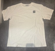 Men’s White Stone Island T
