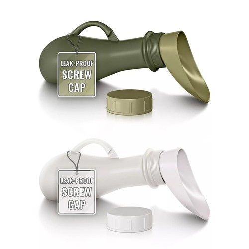 Portable urine bottle for men - bottle,