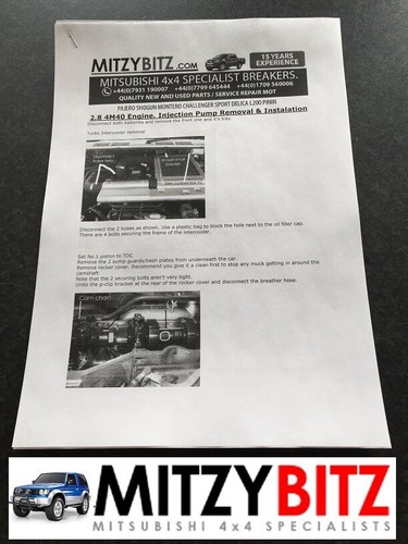 Fuel pump removal and seal - removal,
