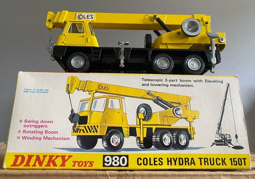 Dinky 980 boxed coles cranes - 980,