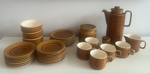 Hornsea pottery saffron coffee - pottery,