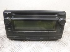 2016 TOYOTA AVENSIS RADIO CD MEDIA PLAYER HEAD UNIT 86120-05240
