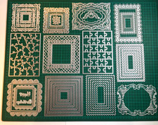 Squares Rectangles Die