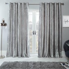 Sienna Crushed Velvet Curtains