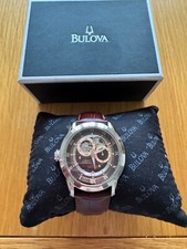 BULOVA Calf Leather Belt