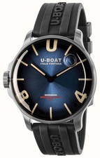 U-Boat Men's Blue Darkmoon 44 Imperial Blue Steel 8704/B
