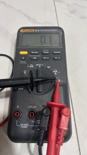Fluke 87v true rms multimeter - true,