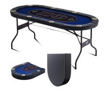 Poker Table 8 Player Folding