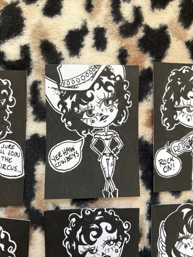 Original aceo atc - original,