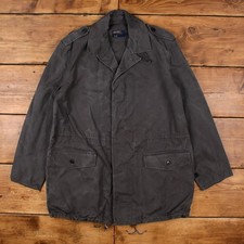 Vintage Seyntex Trench Jacket L 60s B.B. Military Grey