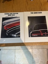 BMW 850i 1990 Brochure with