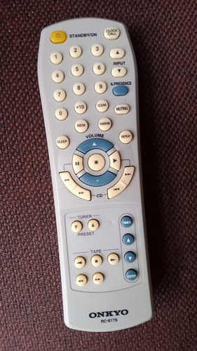 Genuine onkyo 617s remote - onkyo, rc-617s