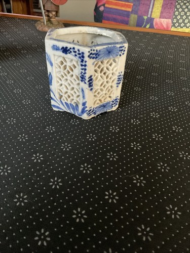 Antique blue and - blue,