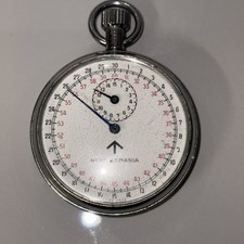 Vintage Military Nero Lemania