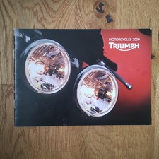 TRIUMPH MOTORCYCLE BROCHURE