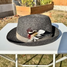 Trilby Fedora  Wool Hat by