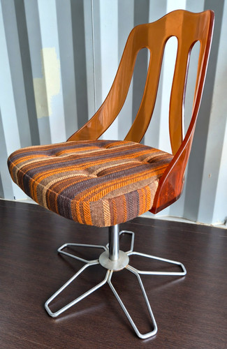 Set vintage amber acrylic - 6,