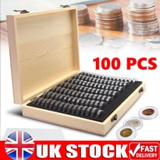 100Pcs Coins Display Storage
