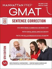 Gmat Sentence Correction