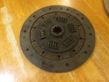 HILLMAN HUNTER/SUNBEAM RAPIER CLUTCH PLATE 8 1/2" 10 SPLINE NOS