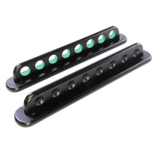 Wall mounted snooker pool - mounted, cue