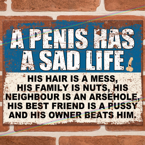 Penis sad life - funny, metal