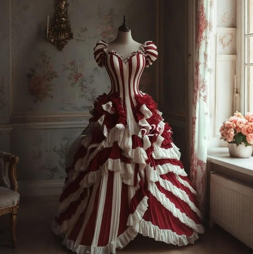 Medieval red white - red,