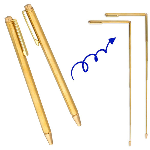 2pcs retractable dowsing rods - 2pcs,