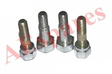 Handle Plate Nut Bolt Stud Set of 4 For Royal Enfield Models Motorbike New