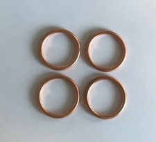 4 Copper Exhaust Header Manifold Gaskets GSX-R600 GSX-R750 GSXR1000 GSR600