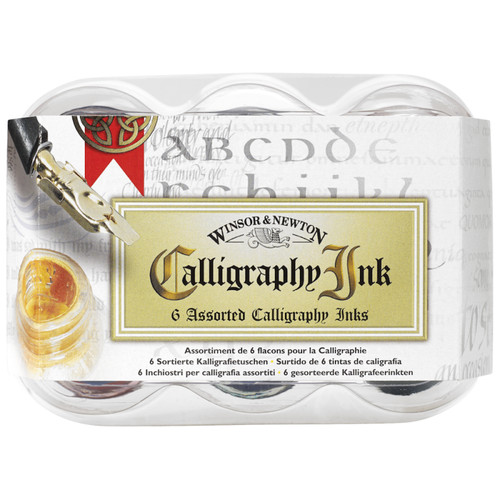 Winsor newton calligraphy - &,
