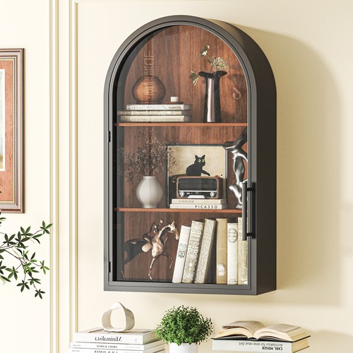 Fully assembled arched wall - arched,