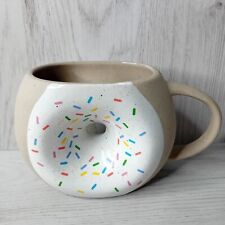 DONUT SHAPE UO HOME MUG RARE RETRO VINTAGE CUP TEA COFFEE