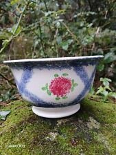 19TH CENTURY SPONGEWARE POTTERY BOWL