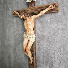 10"High Catholic Crucifix Wall