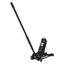 Sealey 3040AB Premier Low Profile Trolley Jack with Rocket Lift 3 Tonne - Black
