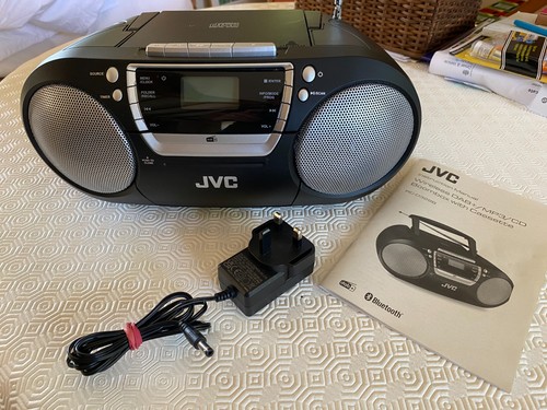 Jvc d322b boombox wireless - jvc,