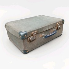 Vintage Small Suitcase Blue