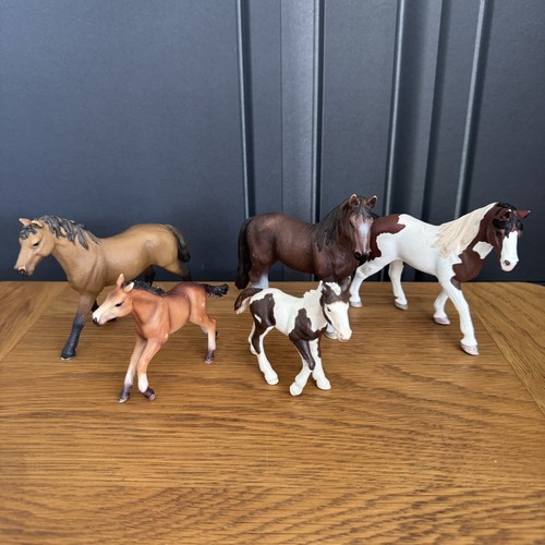 Schleich horses foals - x, &