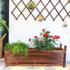 Wooden Planter Box Raised